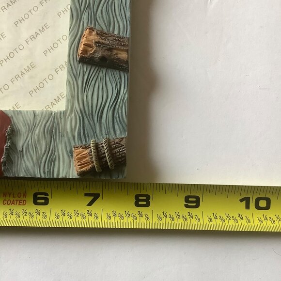 Nautical-Themed 3D Photo Frame Seagull Sailboats Design Rayco 2"x3" Photo Ocean - Picture 6 of 8